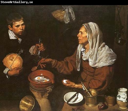 Diego Velazquez Vieja friendo huevos